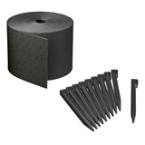 Nature Border Rand Set h15 cm x 10 m con penna nera