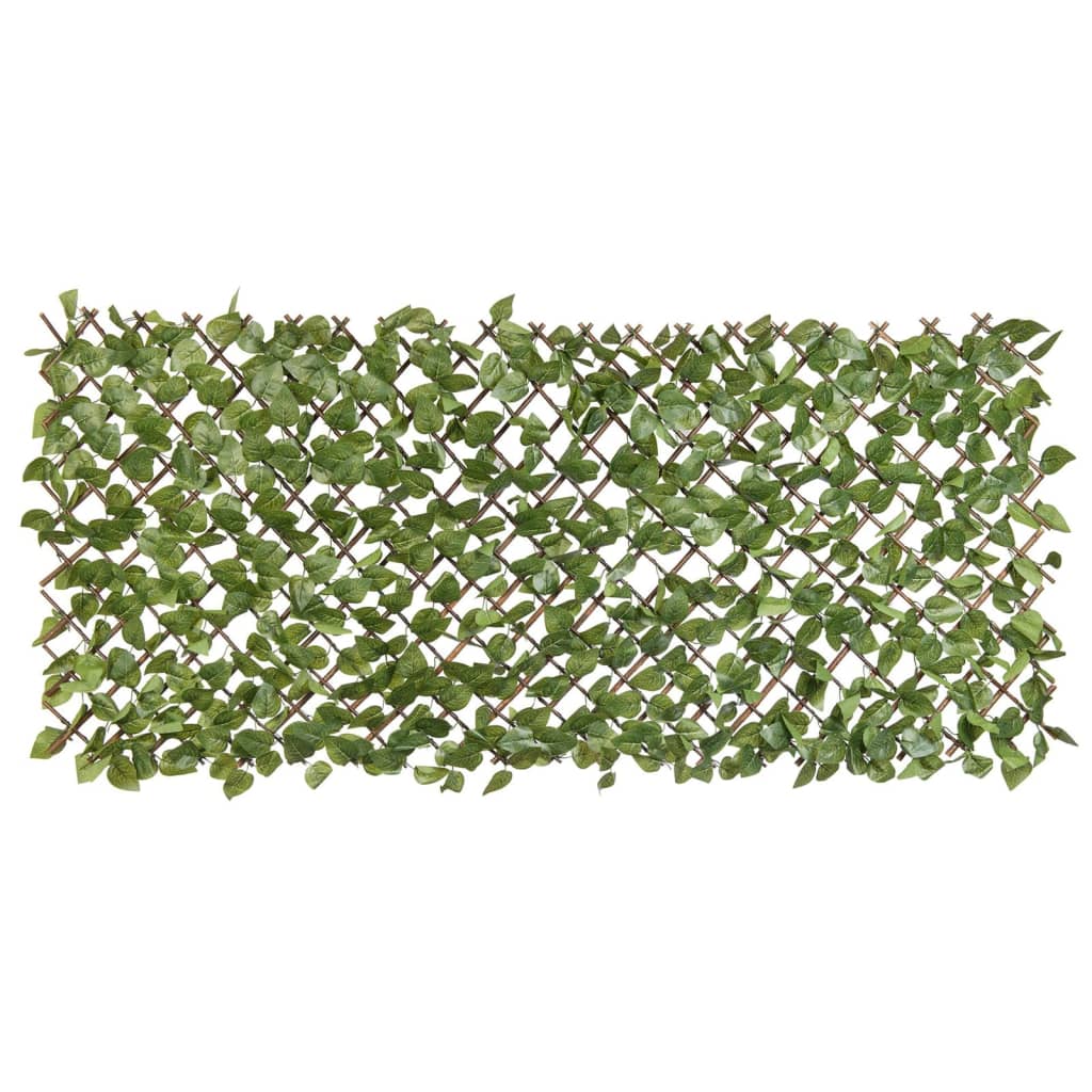 Nature Garden Slat Pracuj z zielonymi liśćmi liściami 90x180 cm