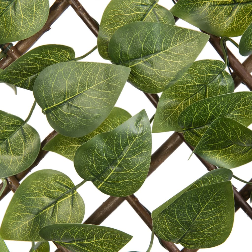 Nature Garden Slat Pracuj z zielonymi liśćmi liściami 90x180 cm
