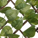 Nature Garden Slat Pracuj z zielonymi liśćmi liściami 90x180 cm