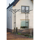 Nature Nature Garden Arch 114x66x232 cm kovová černá