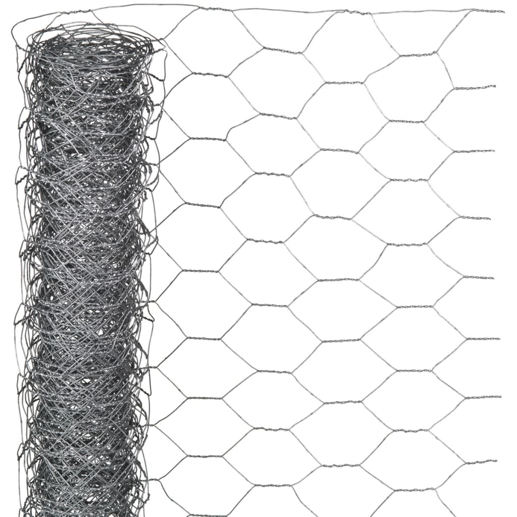 Narava mrežast šesterokotno 0,5x10 m 25 mm pocinkano jeklo