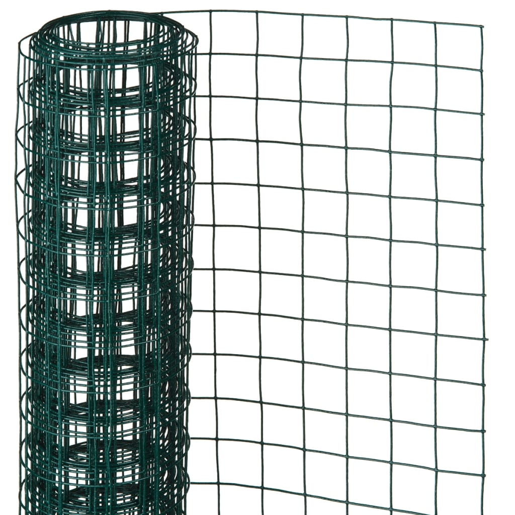 Nature Nature Mesh Square 0,5x5 m 13 mm in acciaio rivestito in plastica