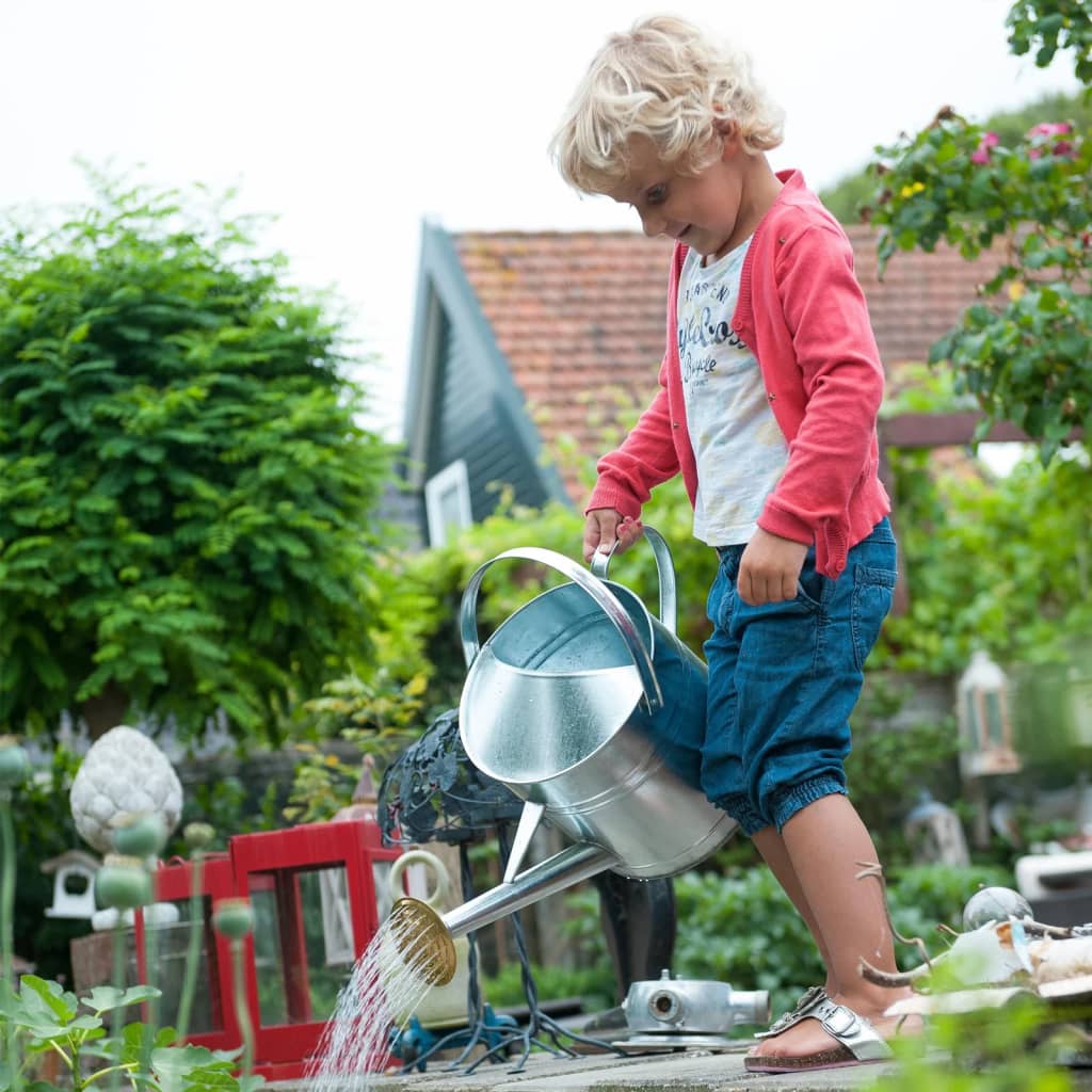 Nature watering can 9 l galvanized steel