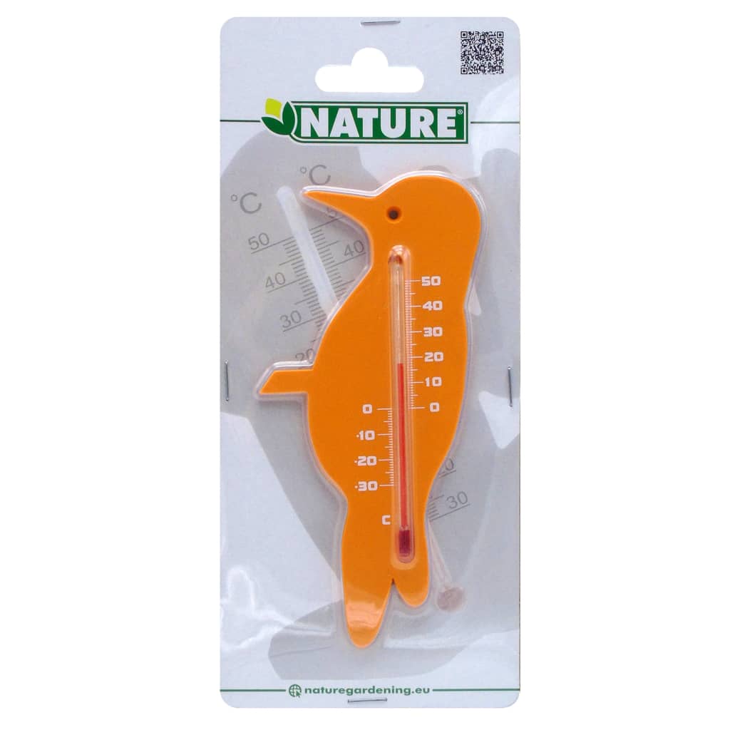 Nature Wall Termometer Vink Oranje