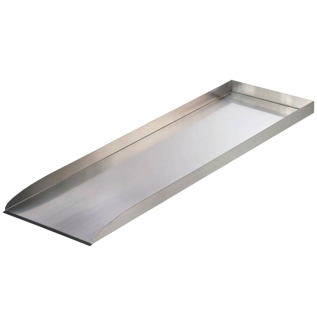 Ubbink Watevalplaat Volga acero inoxidable recto
