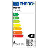 Waterfall Ubbink con LED NEVADA ACCIAIO INSOLLESA da 30 cm