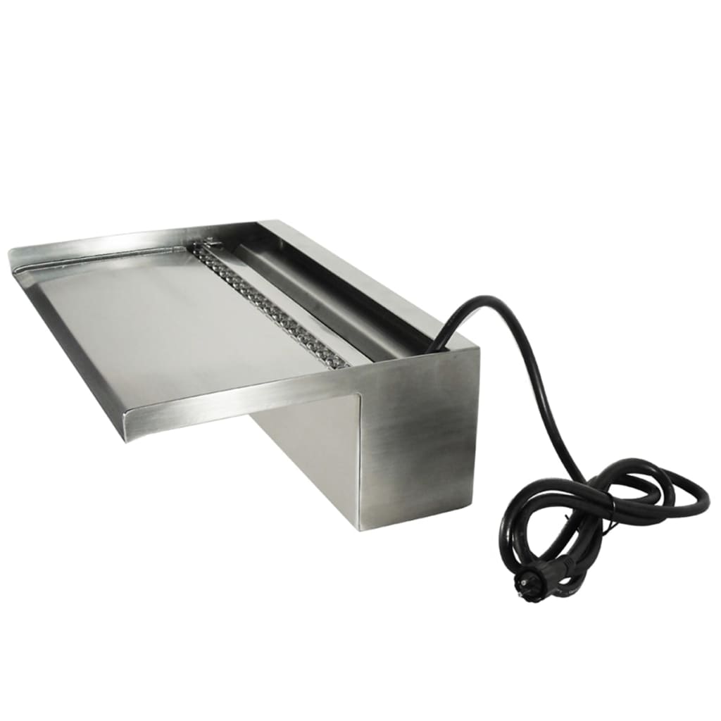 Ubbink Ubbink Waterfall Niagara LED 30 cm Silver di colore 1312124