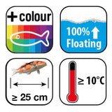 Ubbink ubbink pesce cibo heiko koi menu colore 6 mm 3 l