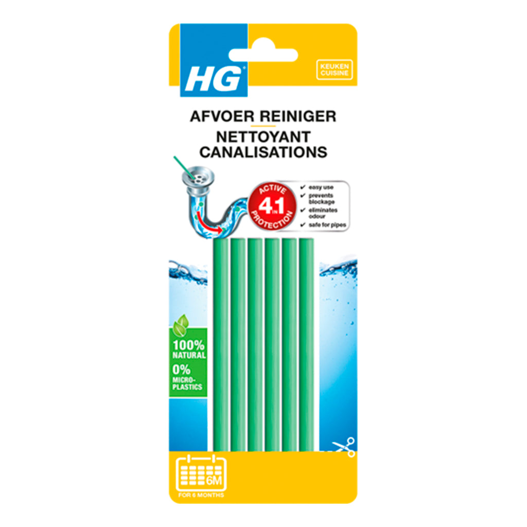 Hg Drain Cleaning Stick 6 pezzi
