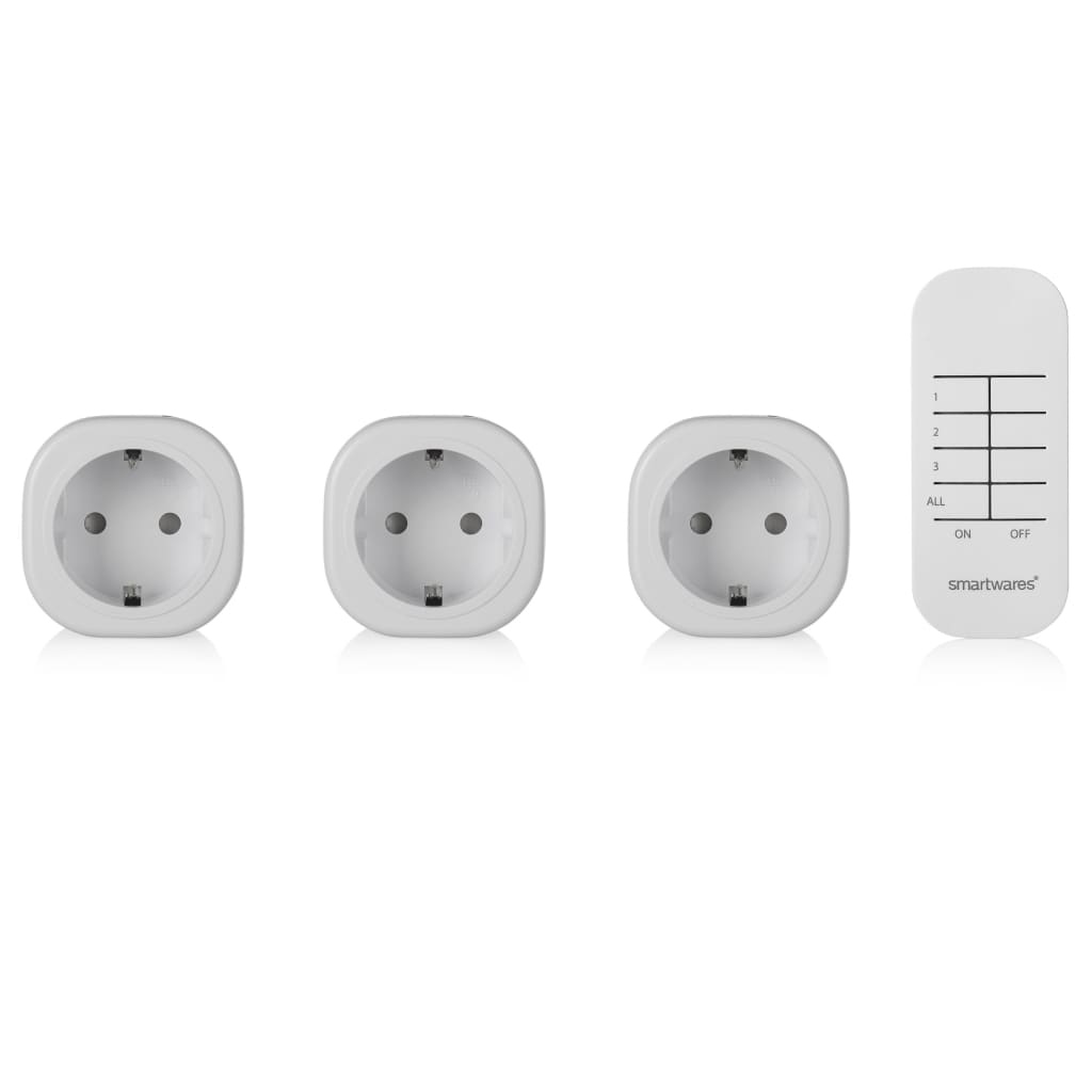 Smartwares Mini Switch Set pro 8x5,5x5,5 cm bílé