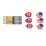 SportX Dartbord flocked with 6 darts