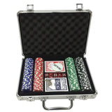 Plown Games Poker establecido en estuche de aluminio