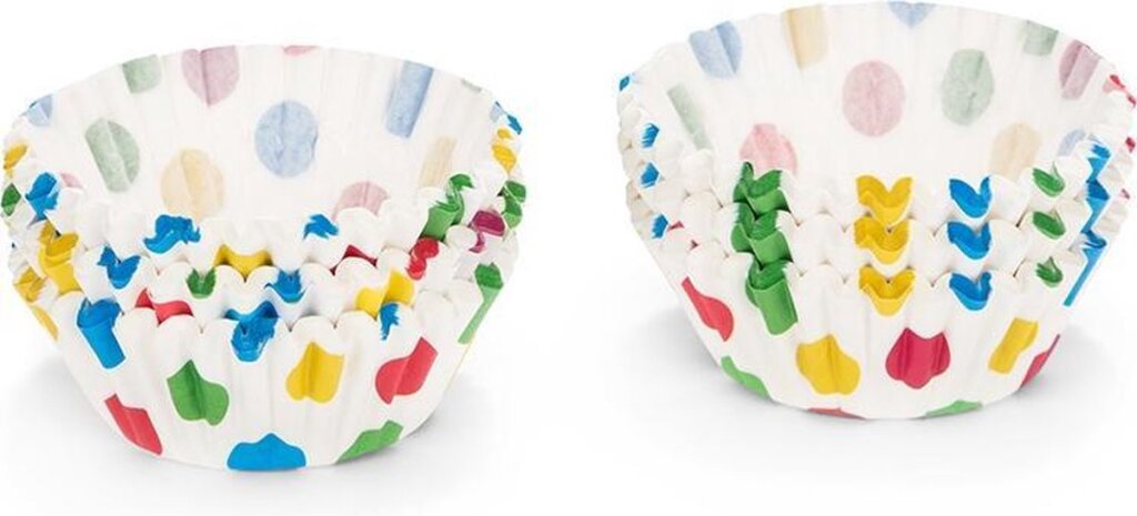 PASSE PAPPER CUPCAKE FORMS DOT 200 PIESS