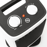 Inventim kc222wos poêle en céramique 2000w blanc oscillant