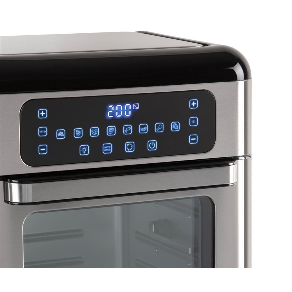 Inventum GF1200HLD MINI OVN 12L 1500W Sort rustfrit stål