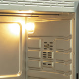 Inventim ov607b four détaché 60l 2000w argent noir