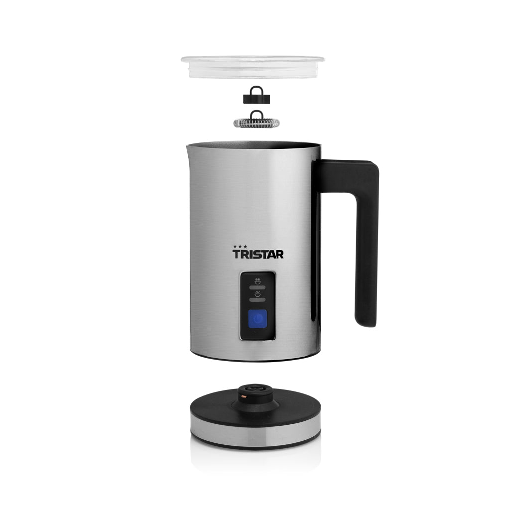 Tristar MK2276 Mléko Frother Black Nerezová ocel