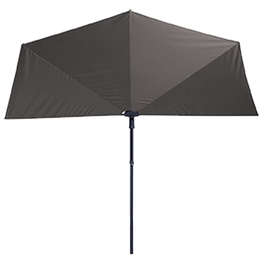 Madison Balkon Parasol Sun Wave 270x150 cm svetlo siva