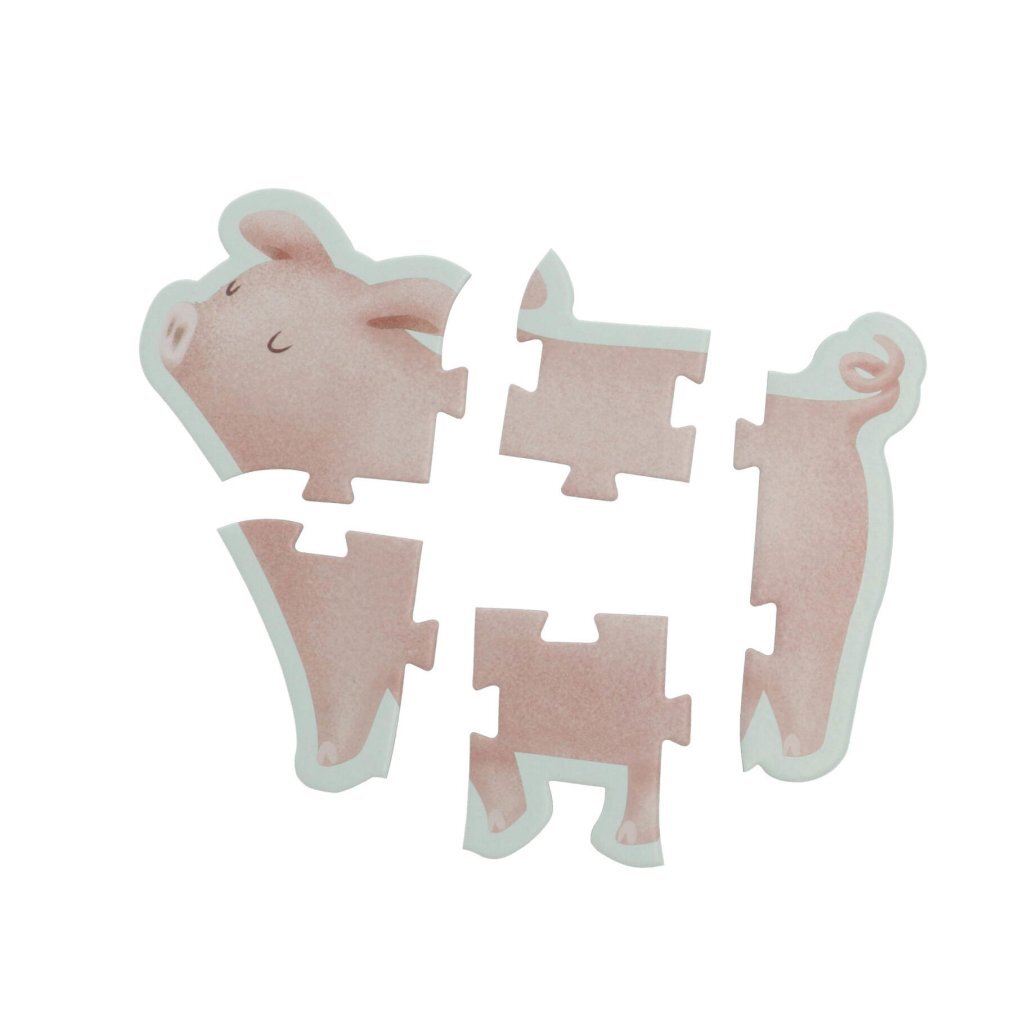Malá nizozemská farma 6in1 puzzle 3-5 kusů