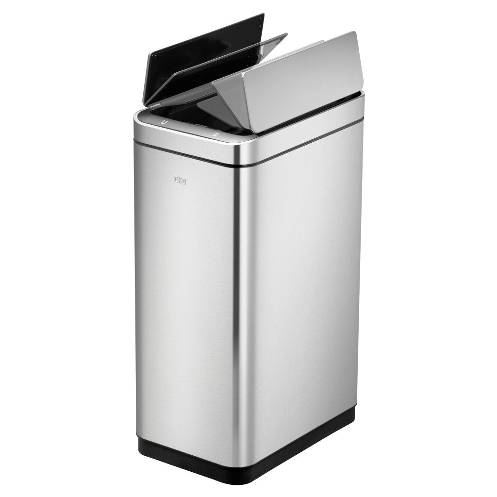 Eko Deluxe Phantom Sensor Waste Bin 30L Mat rostfritt stål
