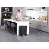 Eko X-Cube Pedal Bin 2x20L sort