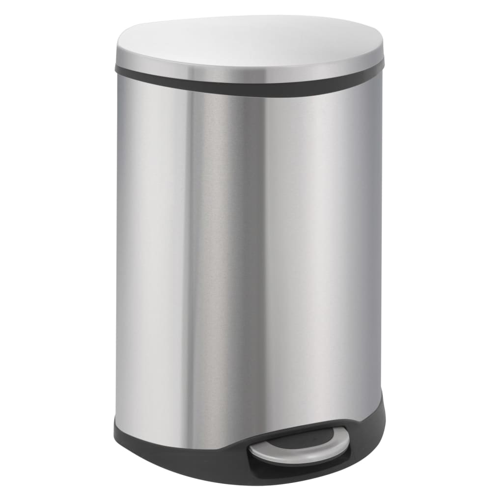 Eko Pedal Bin Shell 2x22 L mat srebro obarvana
