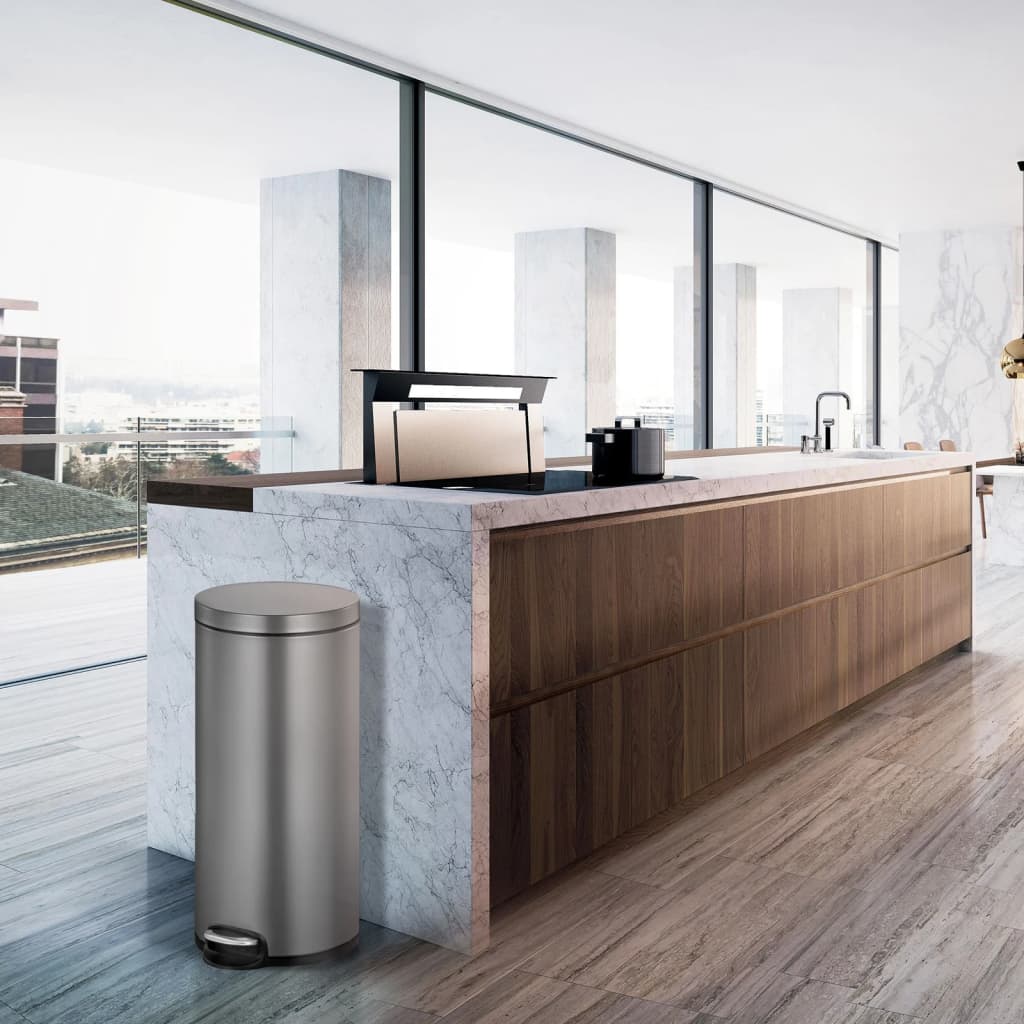 EKO Pedal Bin Serene 30 l Platinakligent