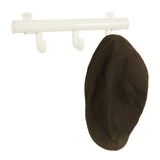 V-part-part Coat Rack s 3 Haken Techno 3 White