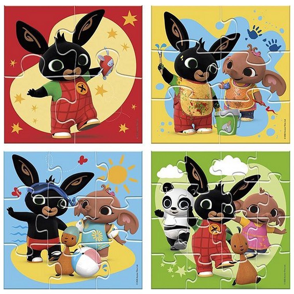 Bambolino Toys Bing Puzzle, 4in1