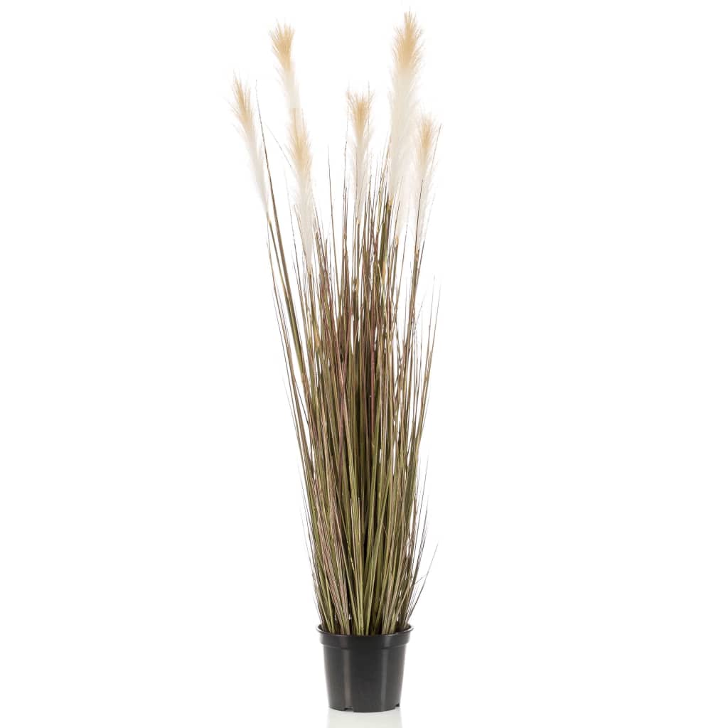 Emerald Emerald Art Plant in Plastic Pot Pampas Grass 120 cm