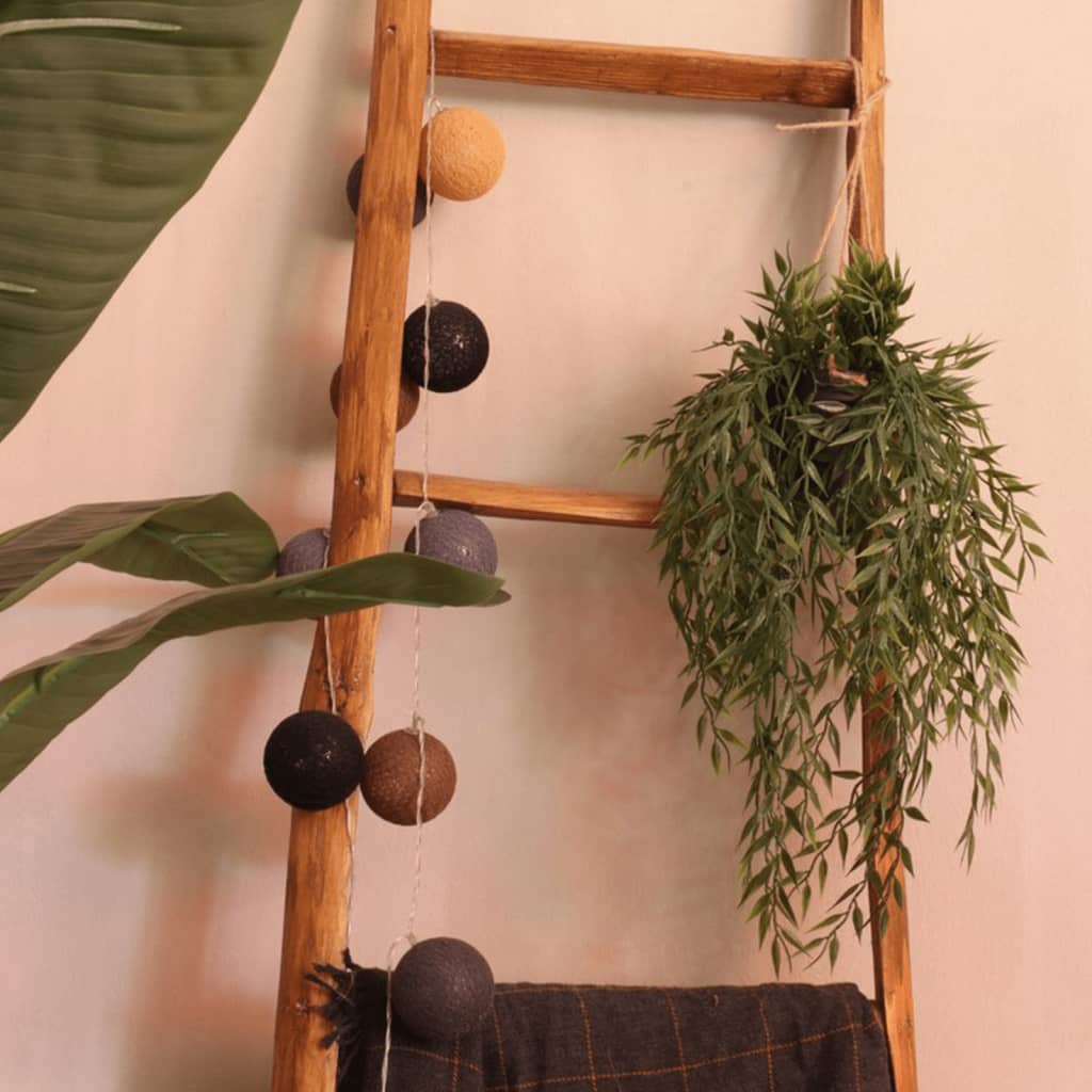Emerald Emerald artificial plant hanging in pot bamboo 50 cm