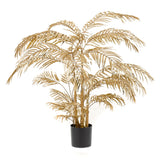 Emerald Emerald Art Plant Gold Palm 145 cm Goldfarbe