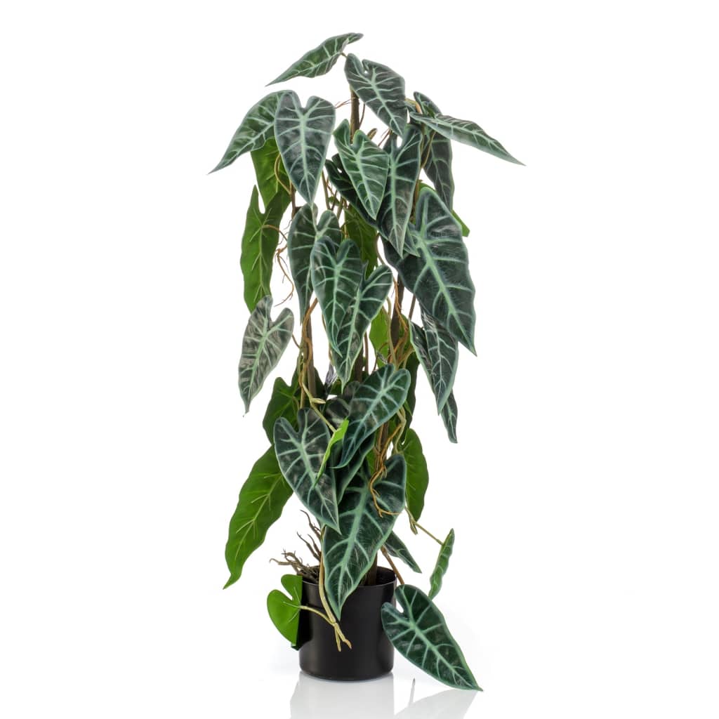 Emerald Emerald Kunstpflanze in Topf Alokasia 75 cm