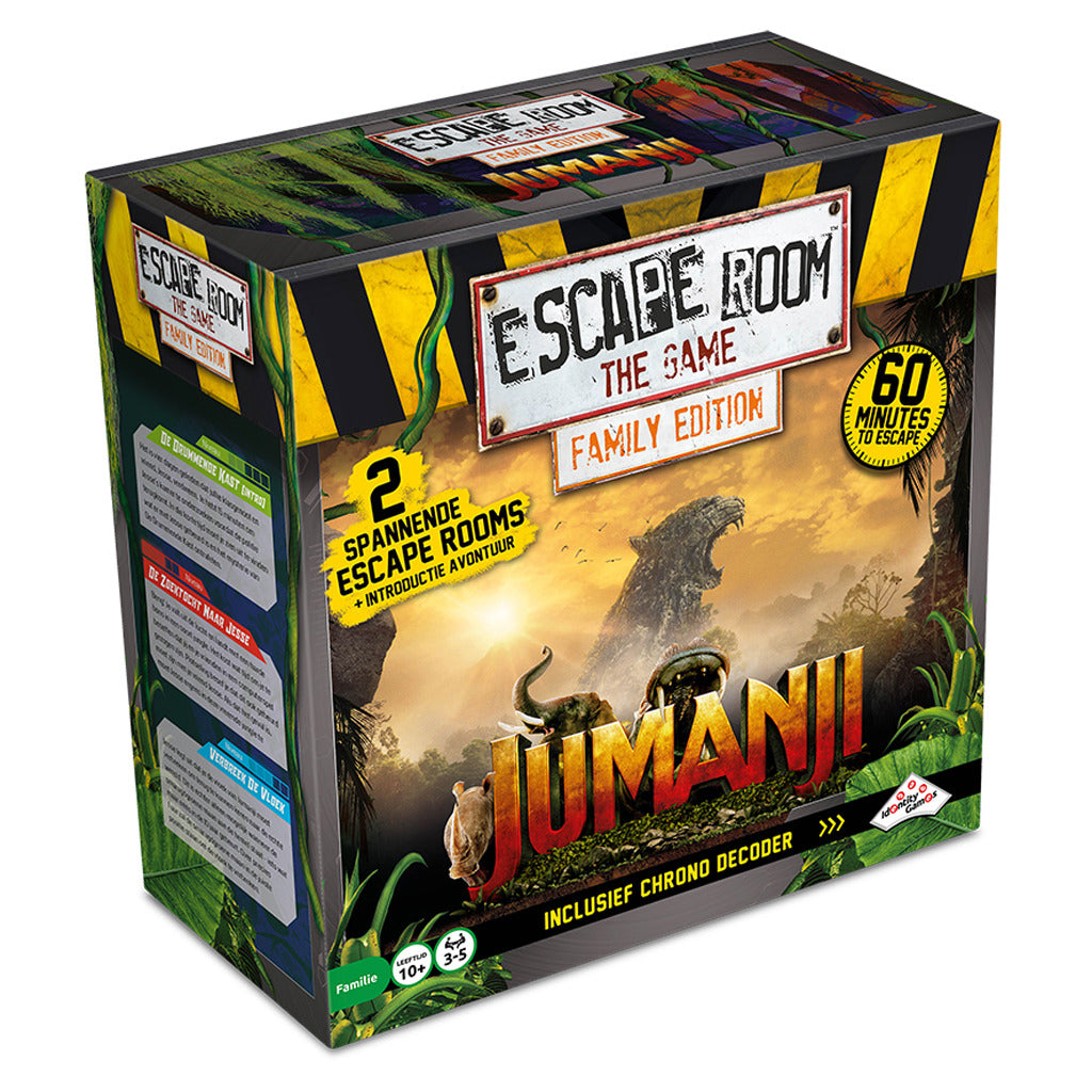 Identitätsspiele Escape Room das Spiel Jumanji Family Edition