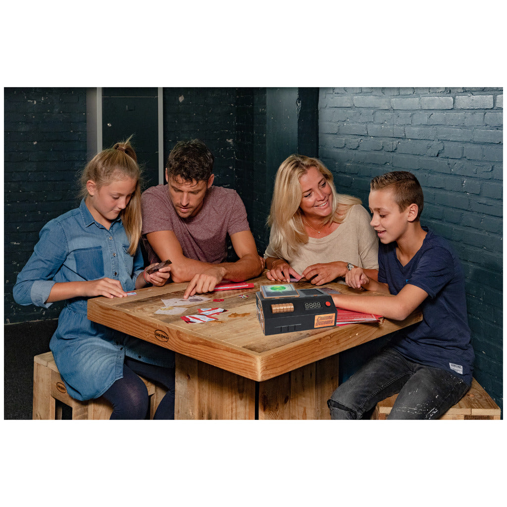 Identitätsspiele Escape Room das Spiel Jumanji Family Edition