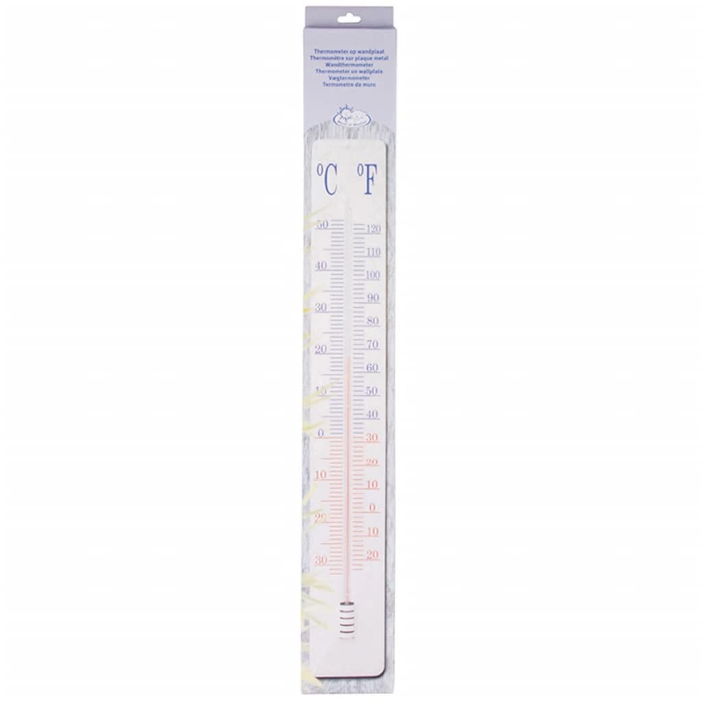 Esschert Design Esschert Design Termometro sulla piastra a parete Th9 90 cm