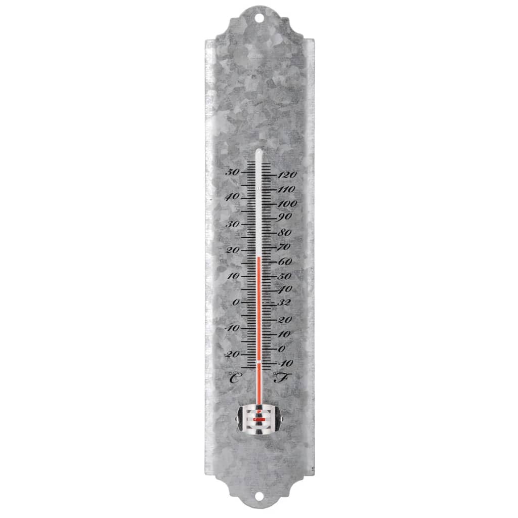 Esschert Design Esschert Design Wall Thermometer 30 cm Schrootzink OZ10