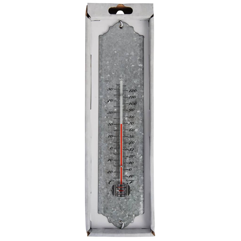 Esschert Design Esschert Design Wall Thermometer 30 cm Schrootzink OZ10