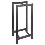 Esschert Design Esschert Design Wood Storage Rack Black