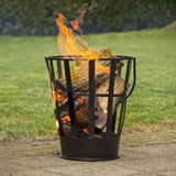 EsssCert Design Esschert Design Firemmin Stahl schwarz