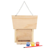 ESSCHERT Design Esschert Design Box de alimentación de aves Dídate de ti mismo con pintura