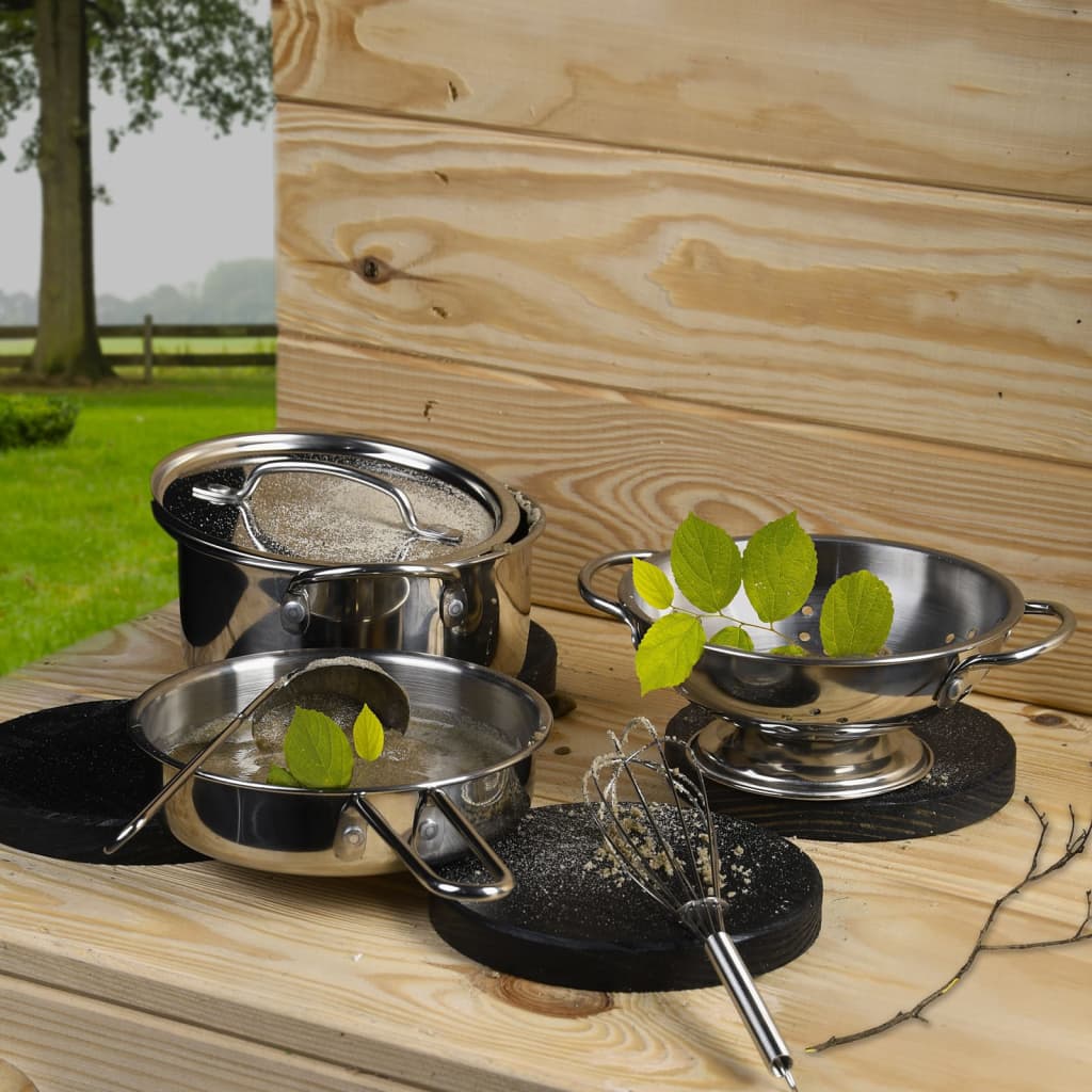 Esschert Design Esschert Design Play da cucina a 6 pezzi Set per acciaio inossidabile di fango