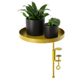 Esschert Design Esschert Design Plant Blad mit Klemme um L Goldfarbe