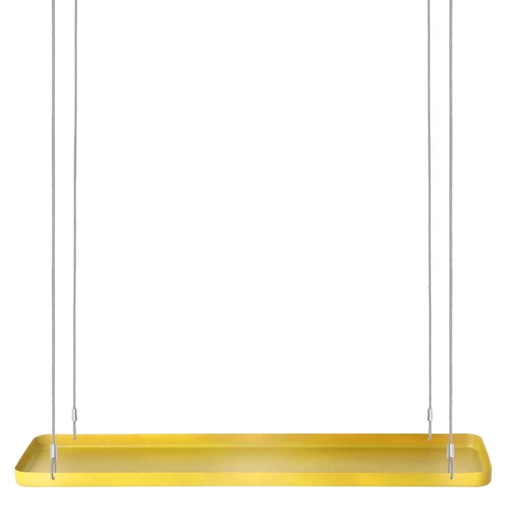 Esschert Design Esschert Design Plant Blad Hanging Rectangular L Gold Colored