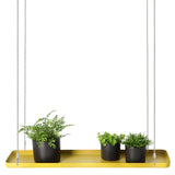 Esschert Design Esschert Design Plant Blad Hanging Rectangular L Gold Colored