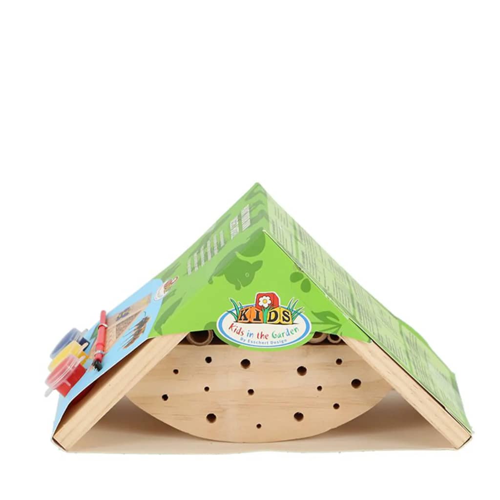 Esschert Design Esschert Design Insekthotels Set Do-it-yourself mit Farbe
