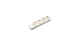 Vb 41132 tafelcontactdoos 4-voudig + ra zonder snoer wit