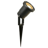 Jednoduše design LED SPIKESPOT GU10 5W 3000K Black Metal
