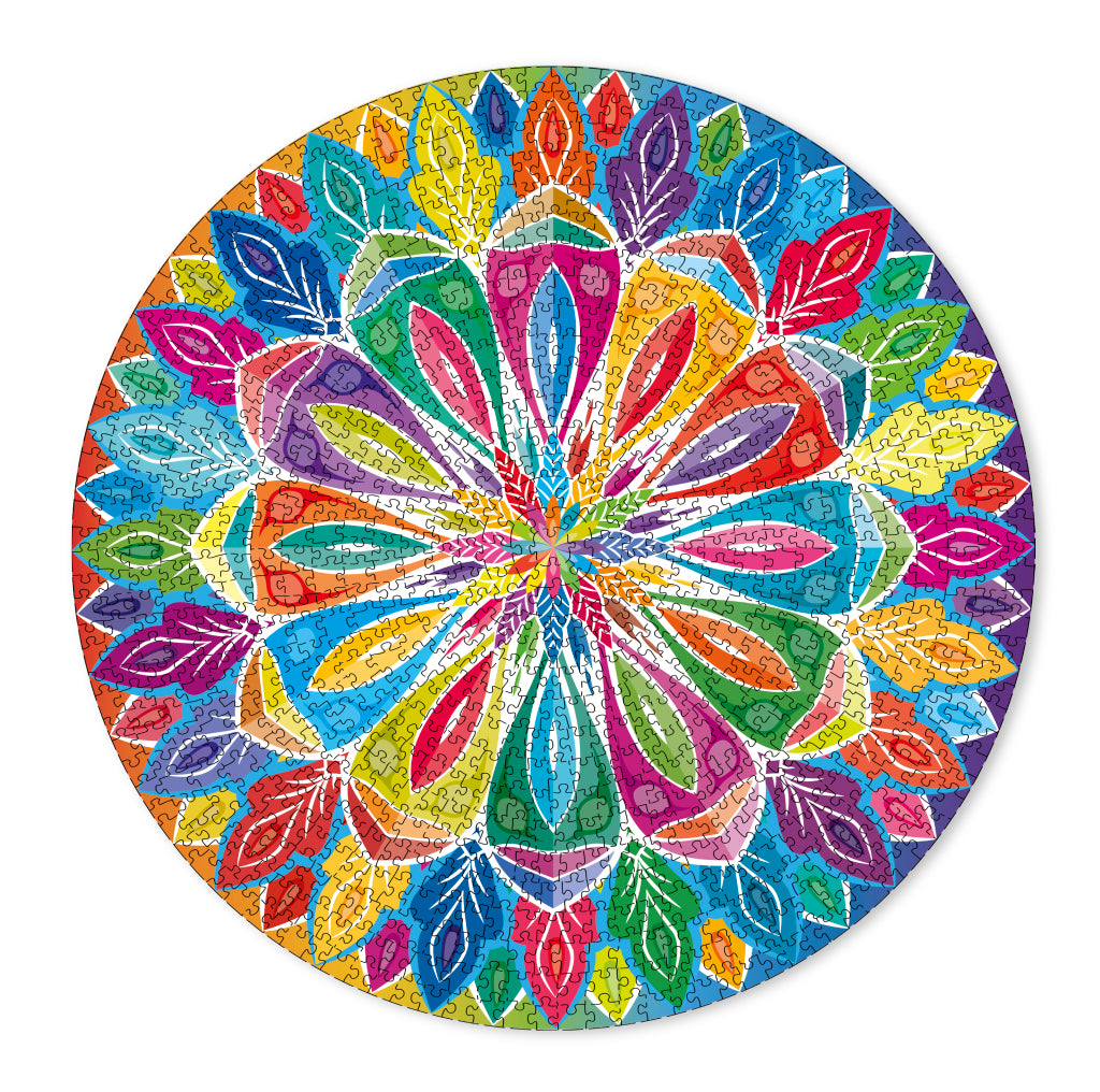 Grafix Mandala Round Puzzle 1000 pieces